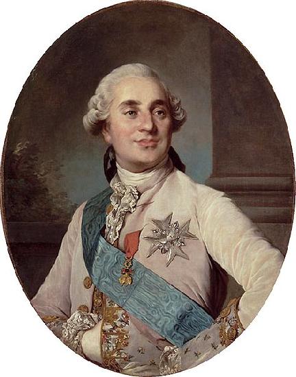 Joseph-Siffred  Duplessis Portrait of Louis XVI oil painting picture